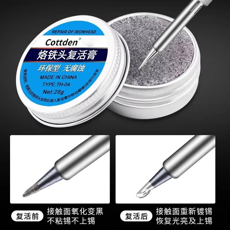 Diy Electronics Cleaner - Oxide Head Resurrection Soldering Tip Cleaner