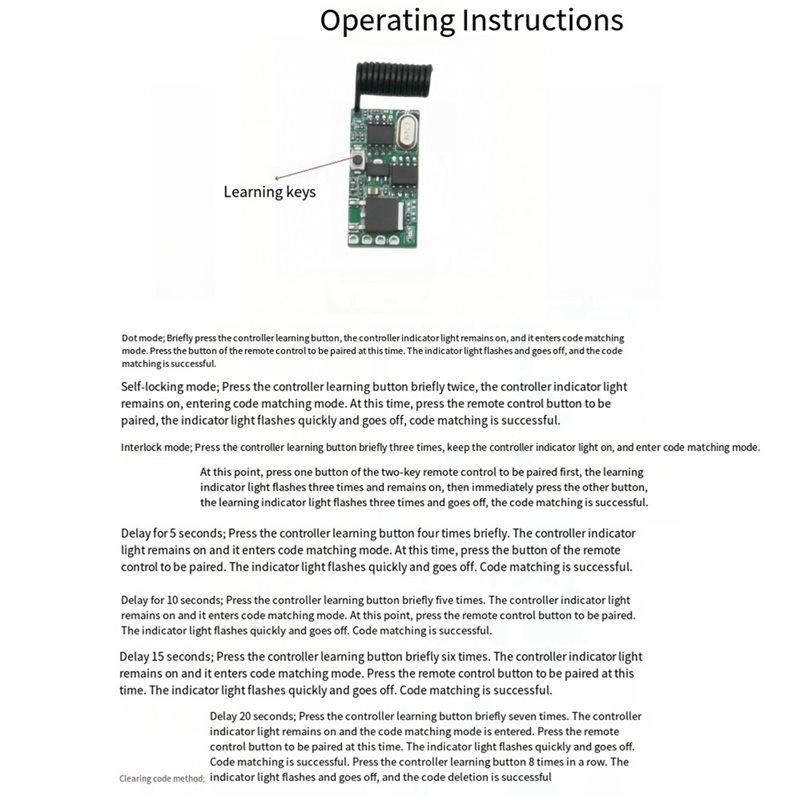 B04B-For RF Switch Controller+ - Rf 433Mhz Module recension och pris