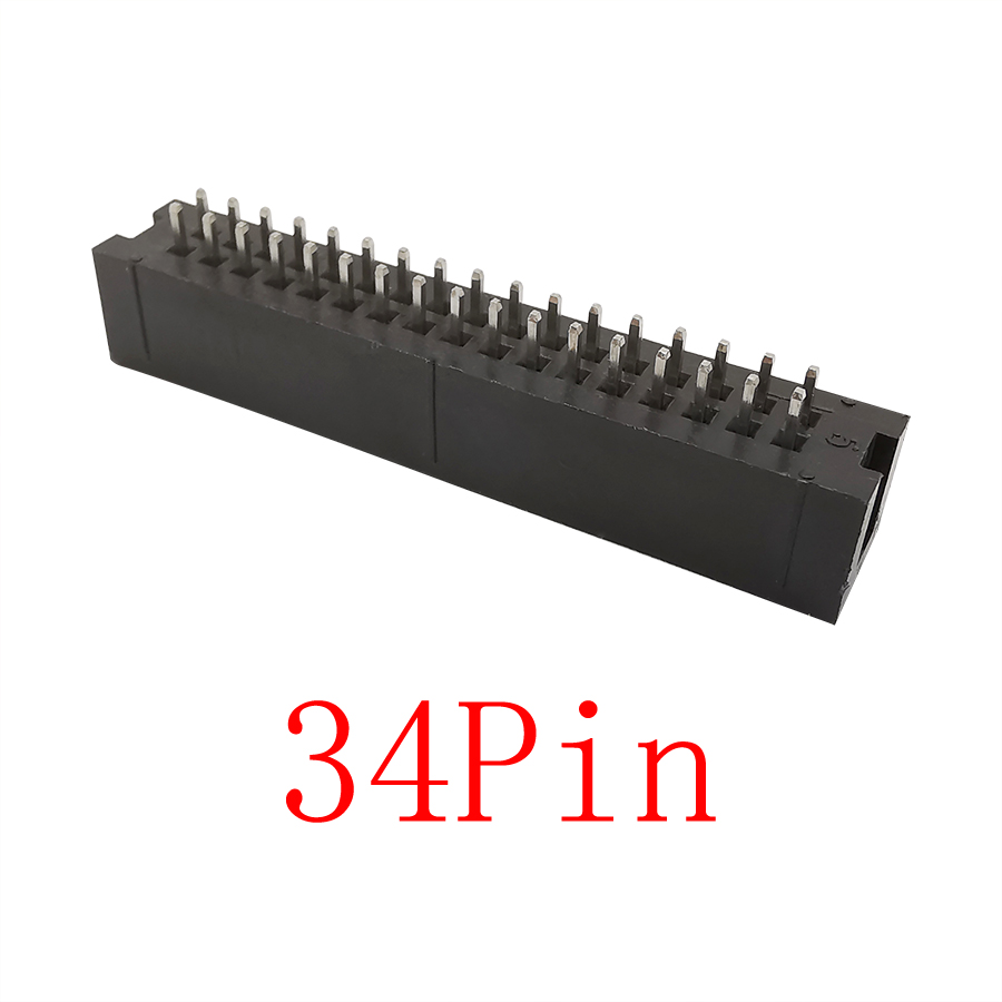 10Pcs DC3 6P~50Pin IDC 2.54mm  - Male Female Header Pin recension och pris