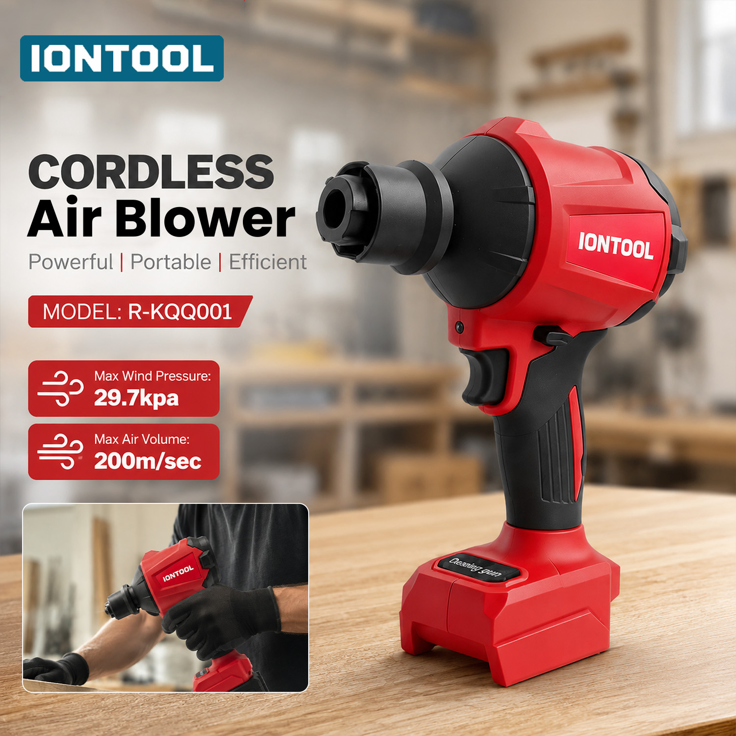 IONTOOL 200m/s 29.7kPa Red Cor - Diy Electronics Rack recension och pris