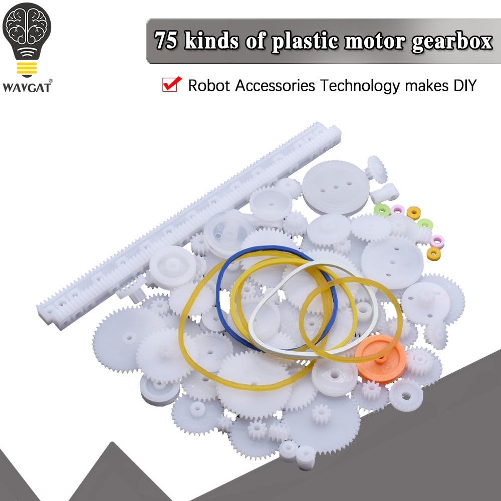 WAVGAT 75PCS/lot Plastic Gear, - Diy Electronics Rack recension och pris