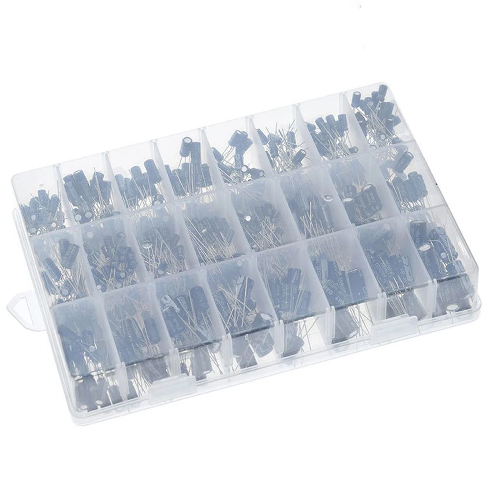 500Pcs Electrolytic Capacitor  - Capacitor Kit Assortment recension och pris