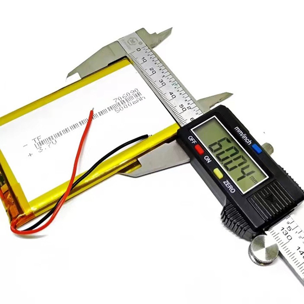 1-10pcs 3.7V 5000mAh 706090 Li - Diy Electronics Book recension och pris