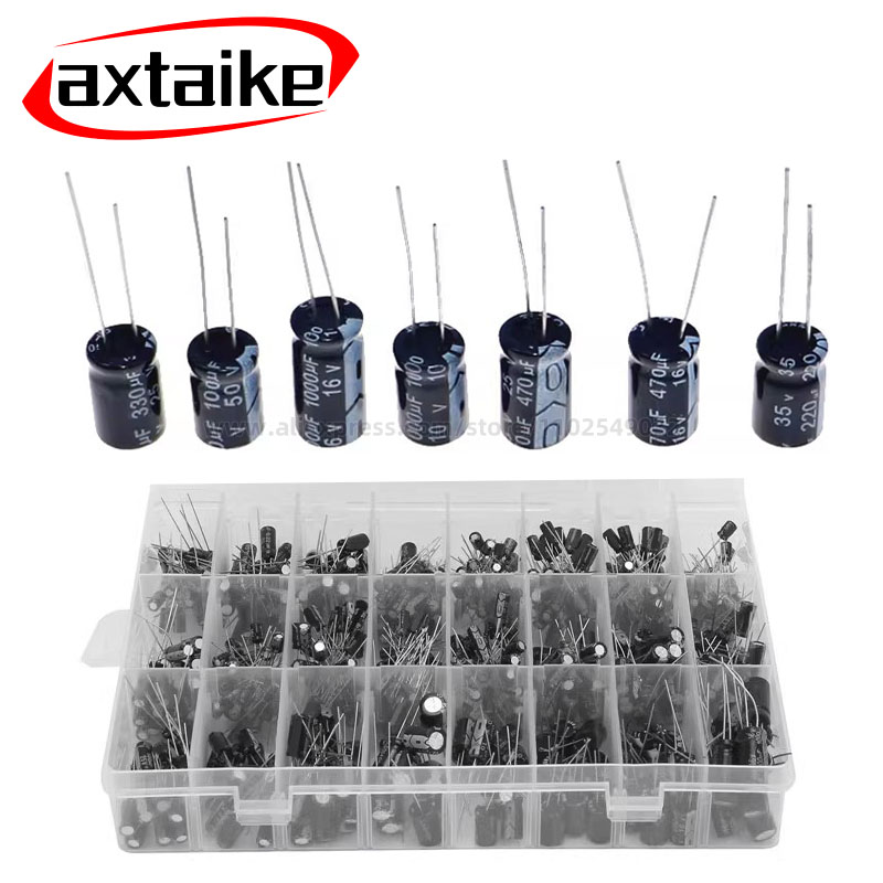 120/200/500pcs Radial Capacito - Capacitor Kit Assortment recension och pris