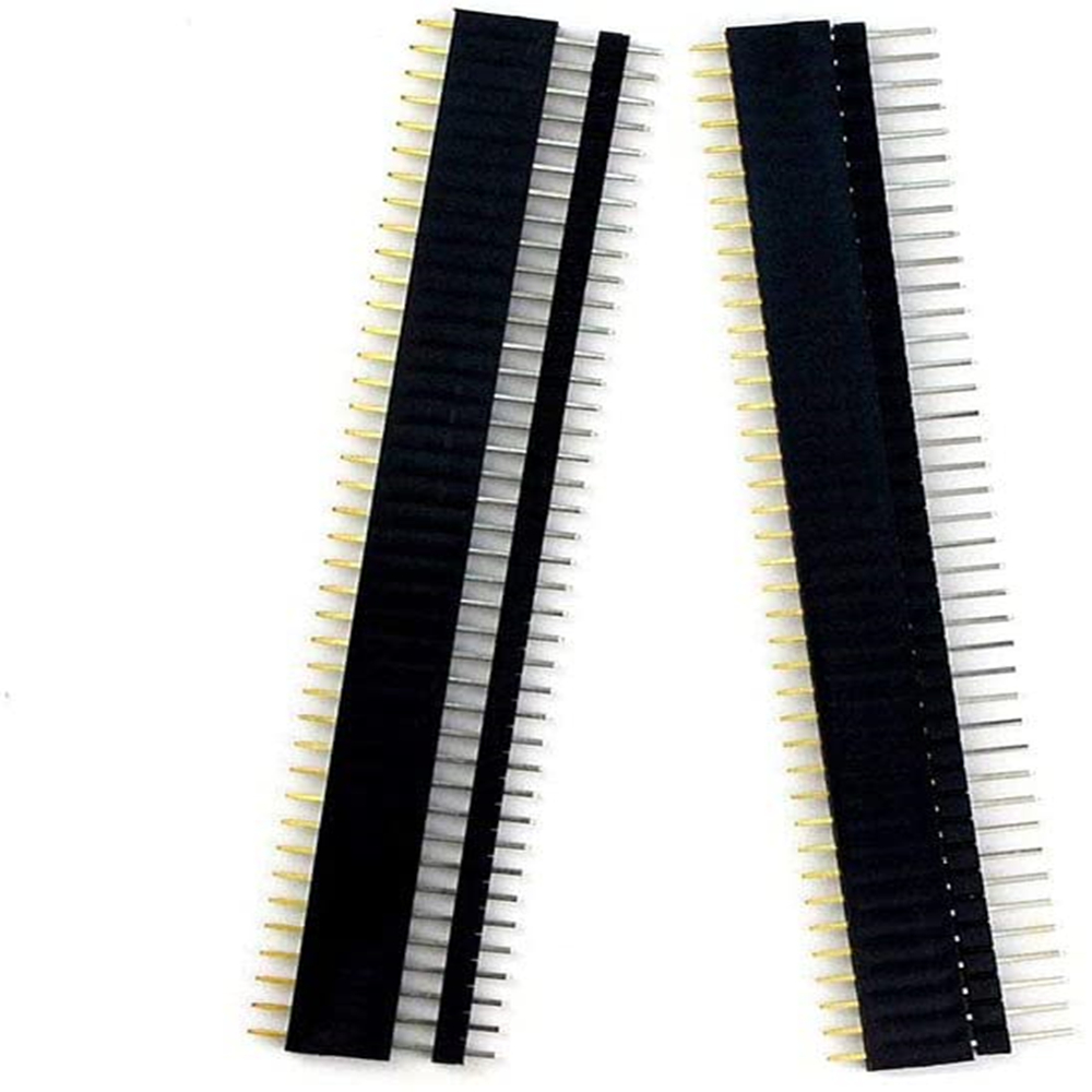 20 Pcs 10 Pairs 40 Pin 1x40 Si - Male Female Header Pin recension och pris