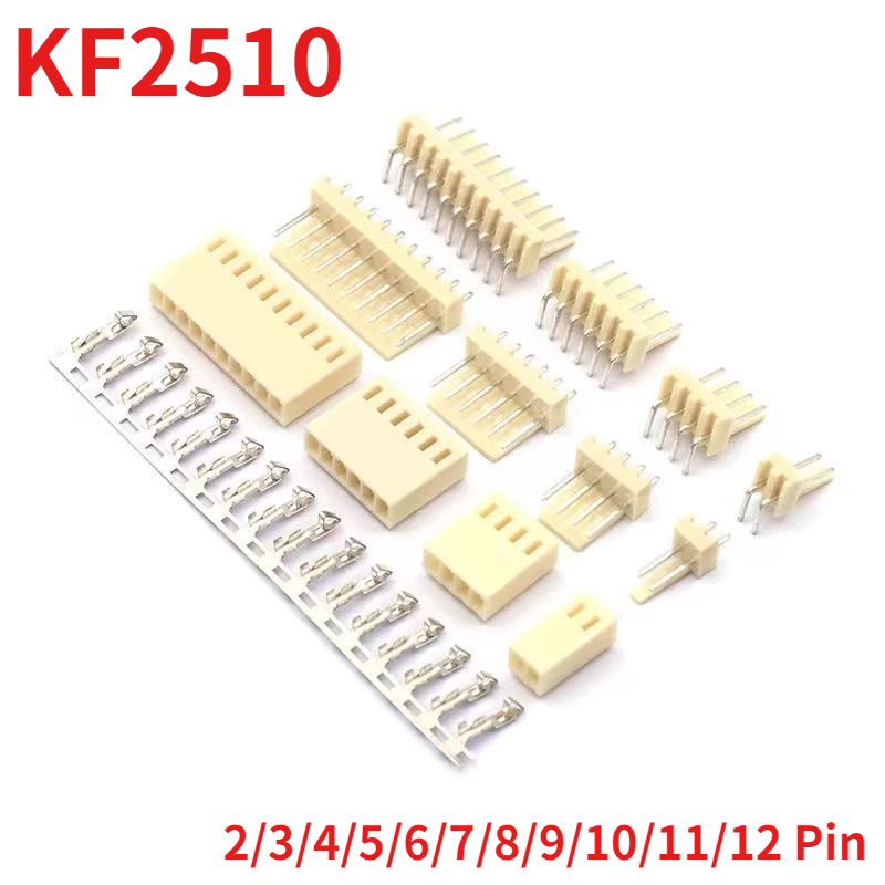 50PCS KF2510 2P 3P 4P 5P 6P 7/ - Male Female Header Pin recension och pris
