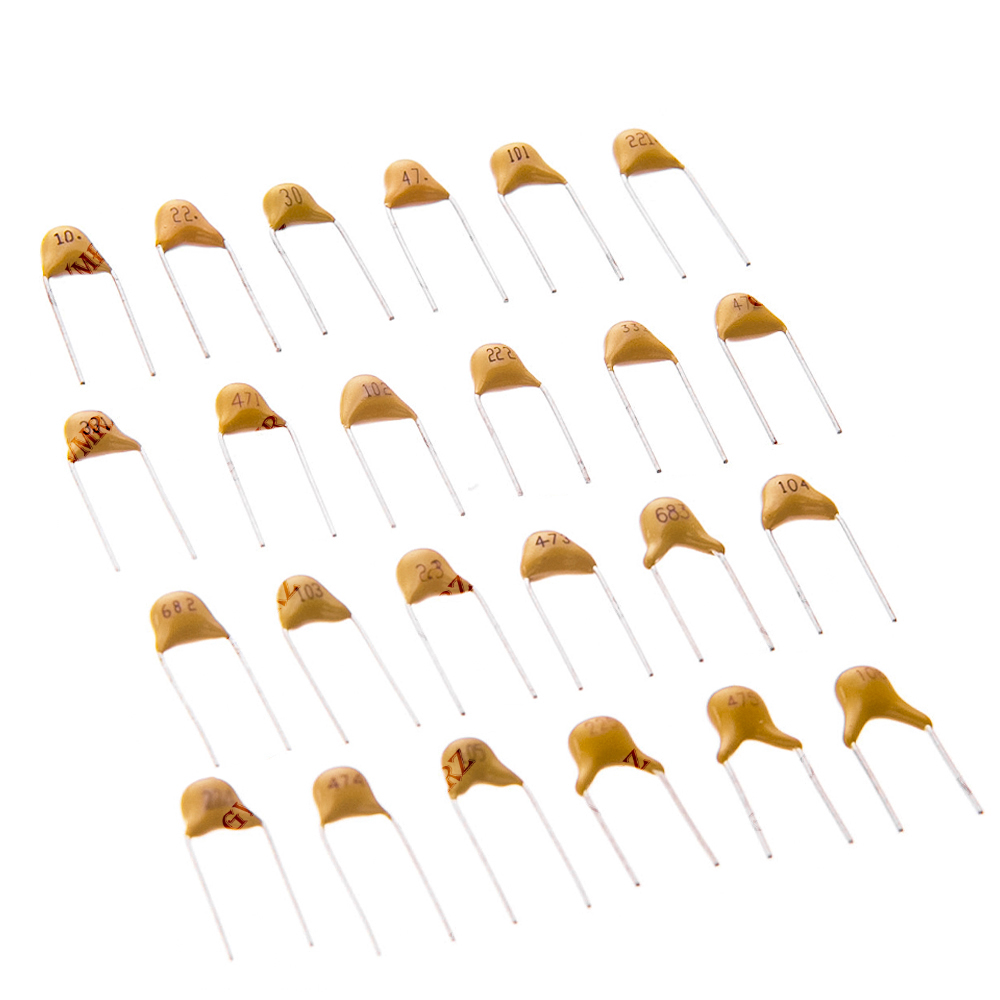 30PF 47PF 100PF 50V Monolithic - Capacitor Kit Assortment recension och pris