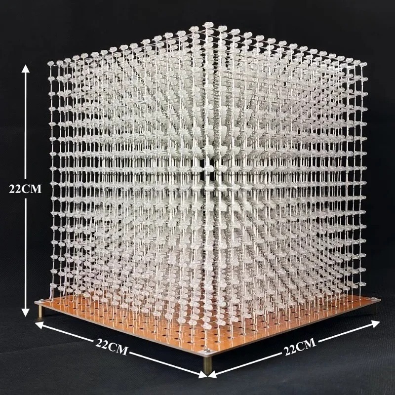 3 D16mini Light Cube Kit 16x16 - Diy Electronics Parts recension och pris