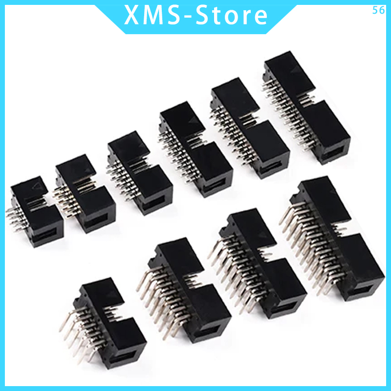 10pcs dip 6P 10P 20P 26P 34P 4 - Male Female Header Pin recension och pris