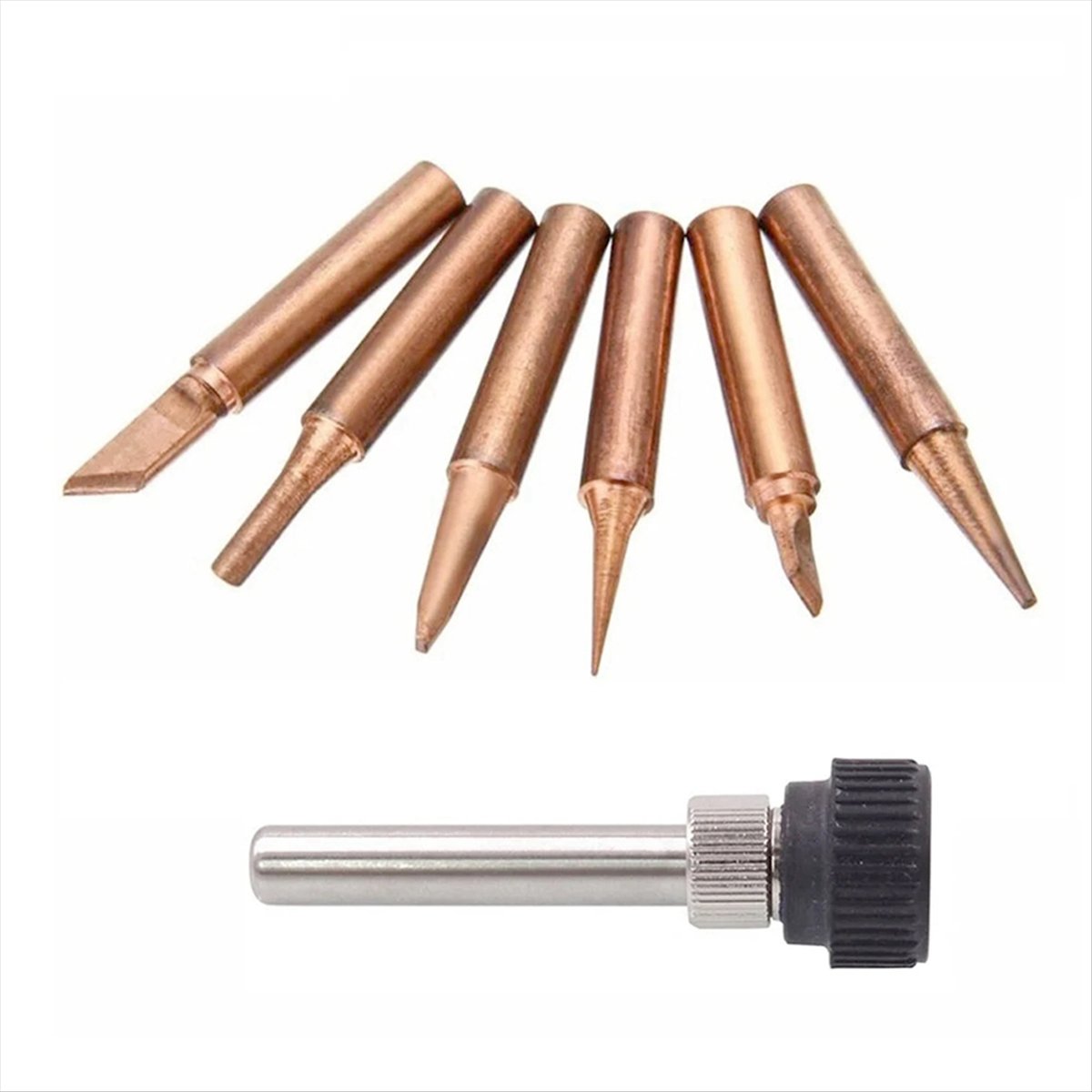 Fits for 15Pcs/Lot Pure Copper - Soldering Iron Kit recension och pris