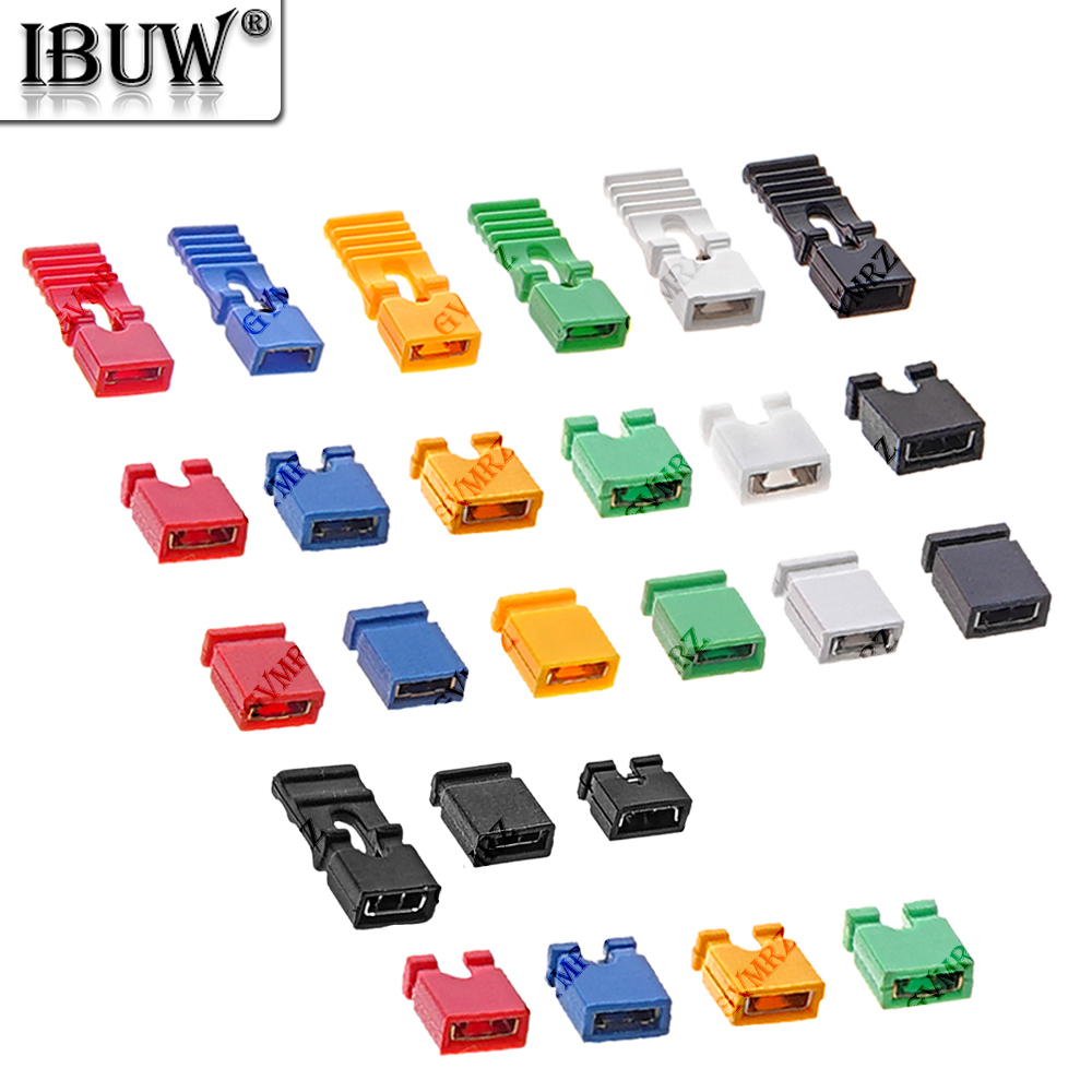 100PCS/lot 2.54mm Jumper Cap S - Male Female Header Pin recension och pris