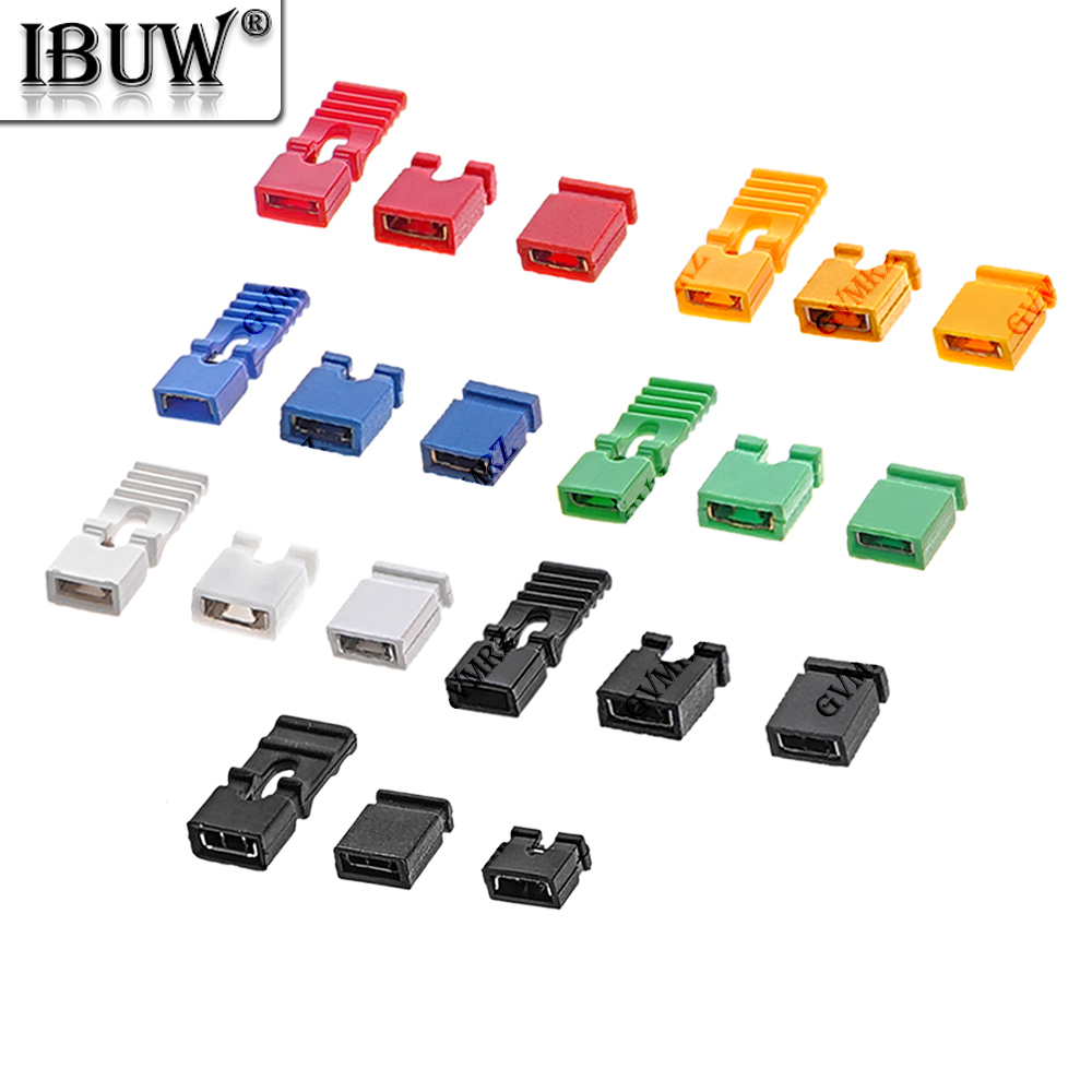 100PCS/lot 2.54mm Jumper Cap S - Male Female Header Pin recension och pris