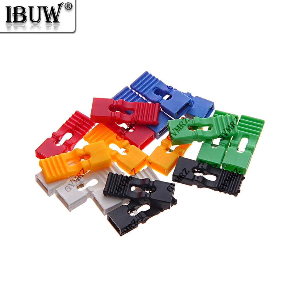 100PCS/lot 2.54mm Jumper Cap S - Male Female Header Pin recension och pris