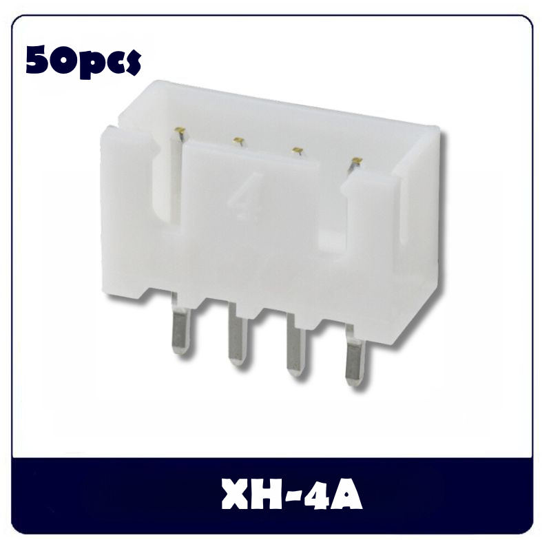 50pcs XH2.54mm 2P/3P/4P Pin He - Male Female Header Pin recension och pris
