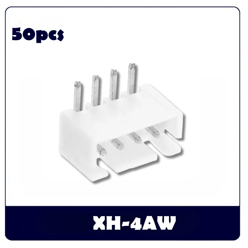 50pcs XH2.54mm 2P/3P/4P Pin He - Male Female Header Pin recension och pris