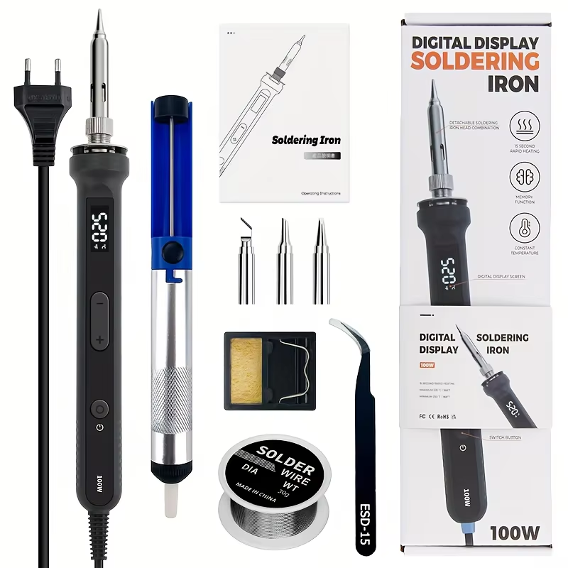 100W Digital Soldering Iron Ki - Soldering Iron Kit recension och pris