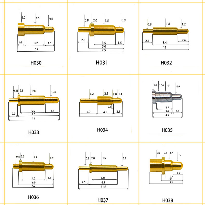 1Pcs High Current Spring Loade - Male Female Header Pin recension och pris
