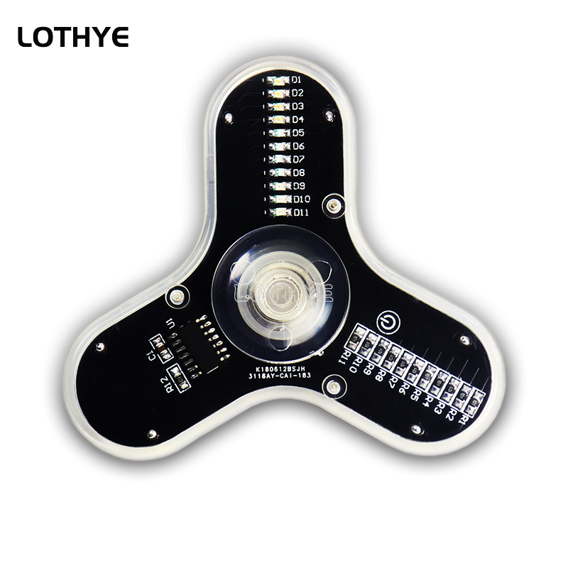 LED Fidget Spinner Manufacture - Diy Electronics Parts recension och pris
