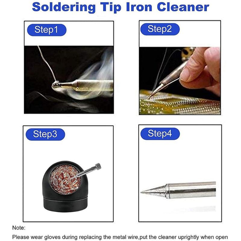 Soldering Iron Tip Cleaner Bal - Diy Electronics Cleaner recension och pris
