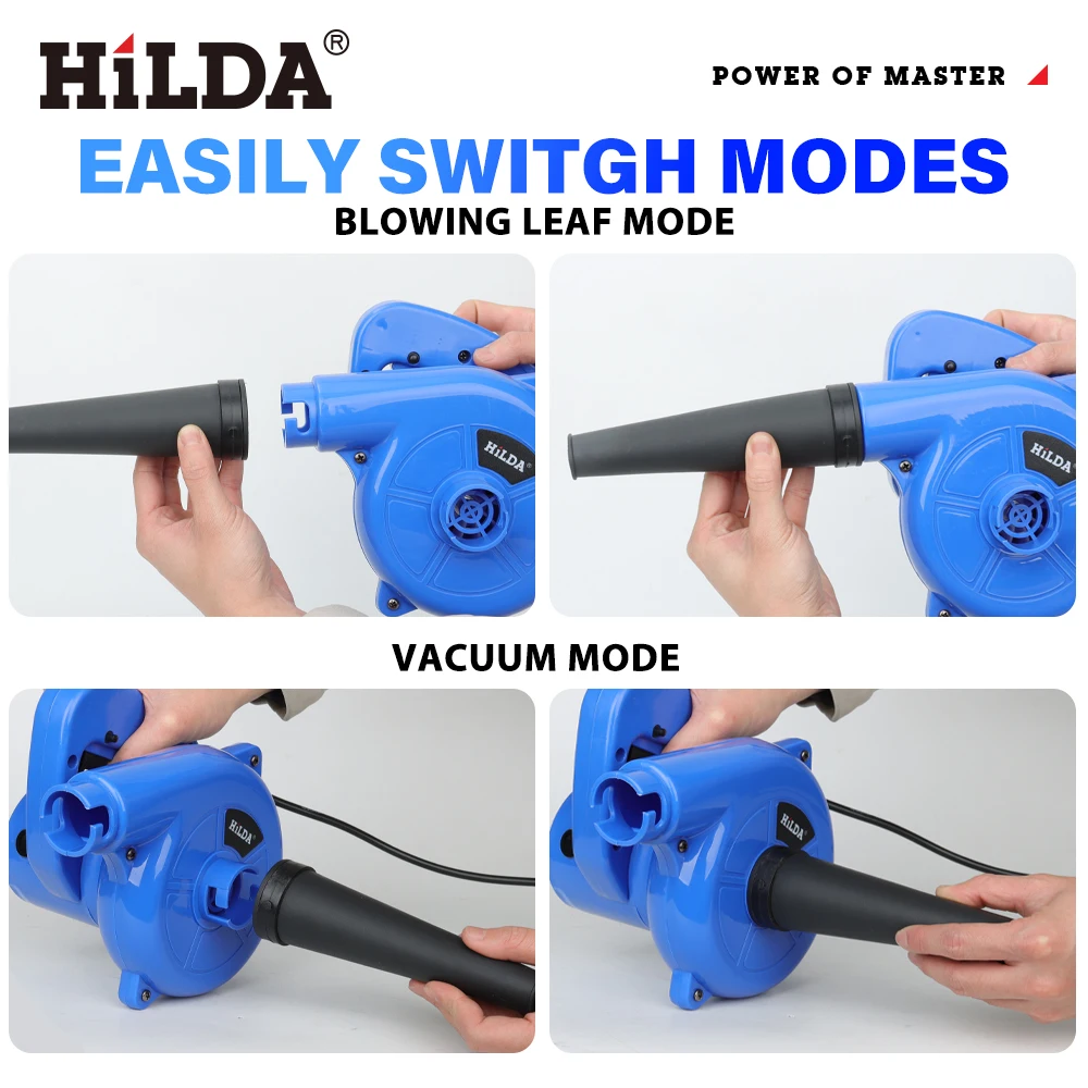 HILDA 1000W Electric Air Duste - Diy Electronics Cleaner recension och pris