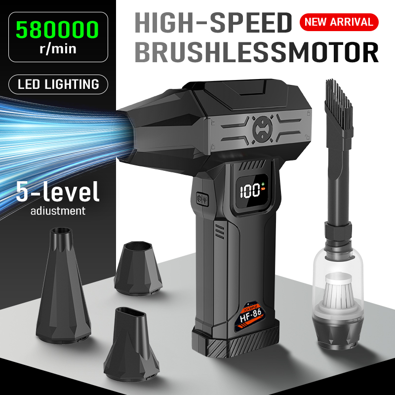 Powerful Turbo Fan Cordless Va - Diy Electronics Cleaner recension och pris