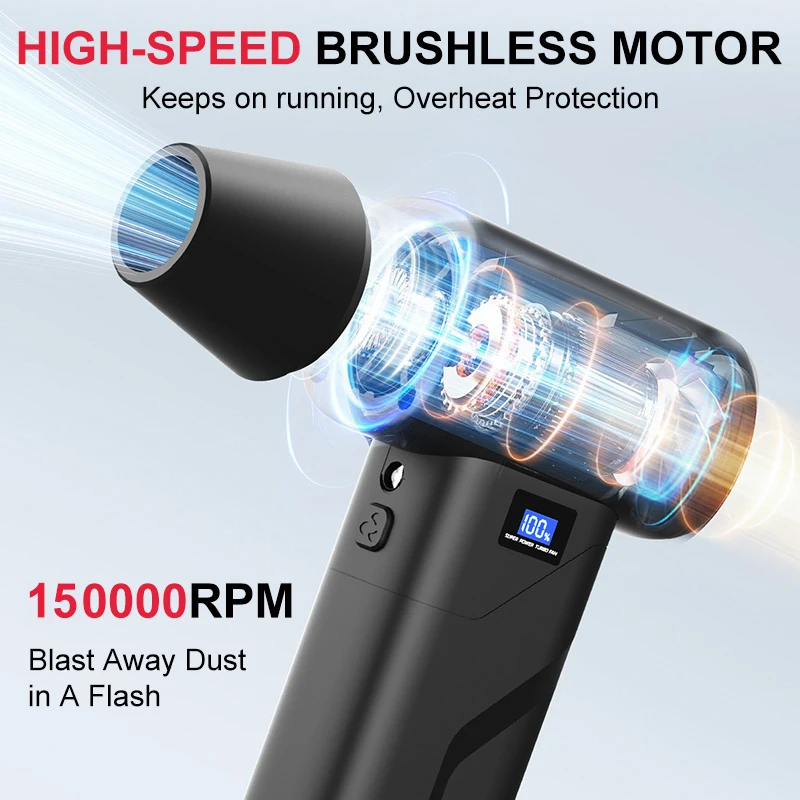 150000RPM Turbo Fan Mini Blowe - Diy Electronics Cleaner recension och pris