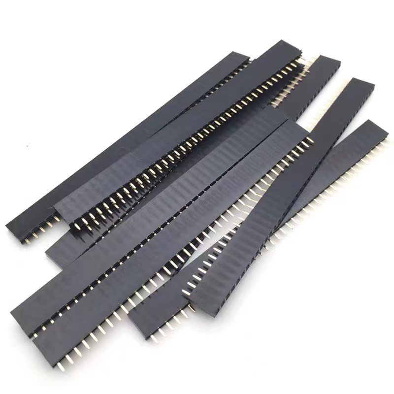 10PCS 1x40Pin 2.54mm Pitch Sin - Male Female Header Pin recension och pris