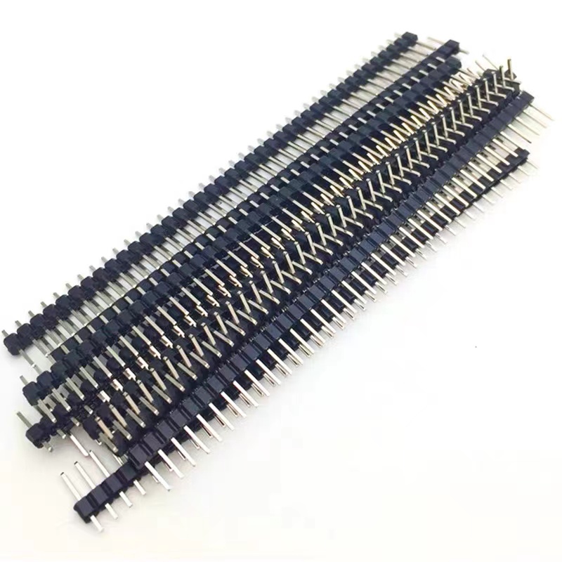 10PCS 1x40Pin 2.54mm Pitch Sin - Male Female Header Pin recension och pris