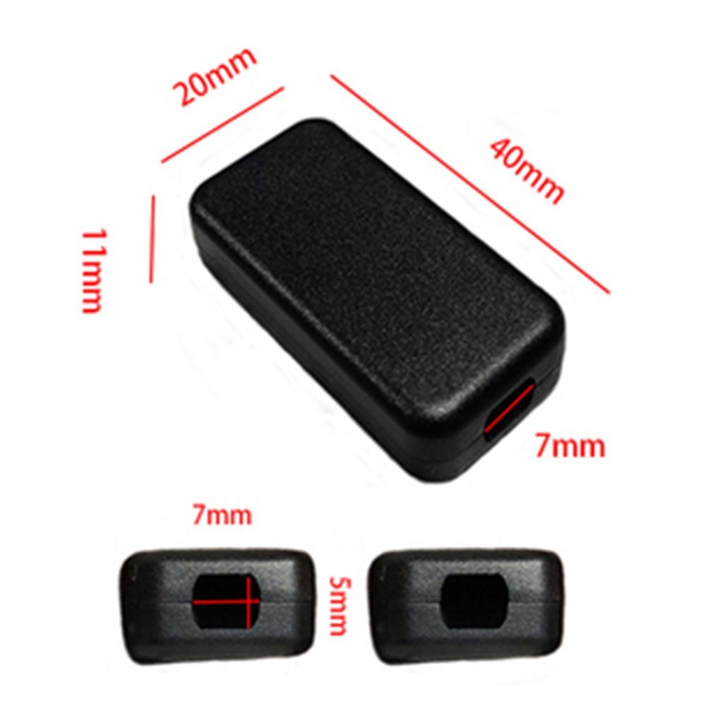 Black DIY ABS Plastic Electron - Diy Electronics Box recension och pris