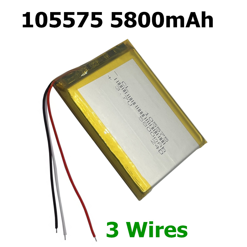 105575 5800mAh 3.7V Lithium Po - Diy Electronics Book recension och pris