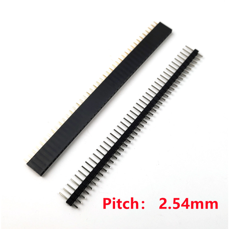 5 Pairs 40 Pin 1x40 Single Row - Male Female Header Pin recension och pris