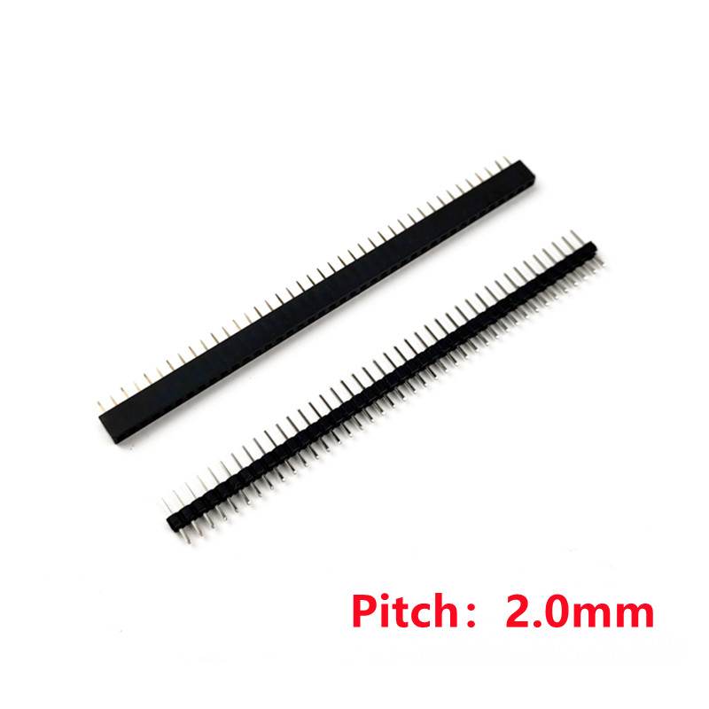 5 Pairs 40 Pin 1x40 Single Row - Male Female Header Pin recension och pris