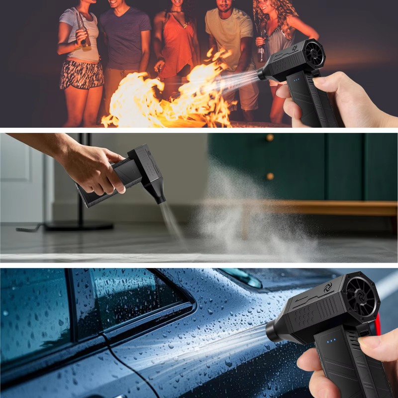 X3 Mini Turbo Jet Fan 11W Brus - Diy Electronics Cleaner recension och pris