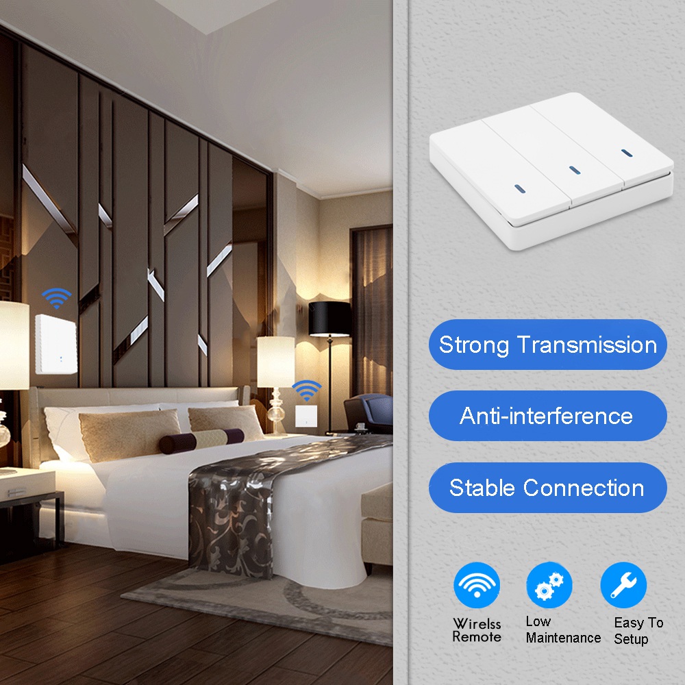 A72Z Wireless Smart Light Swit - Rf 433Mhz Module recension och pris