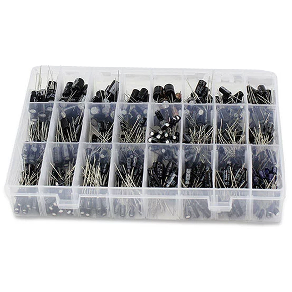 24 Kinds 500Pcs Electrolytic C - Capacitor Kit Assortment recension och pris