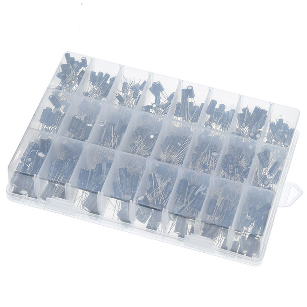 24 Kinds 500Pcs Electrolytic C - Capacitor Kit Assortment recension och pris
